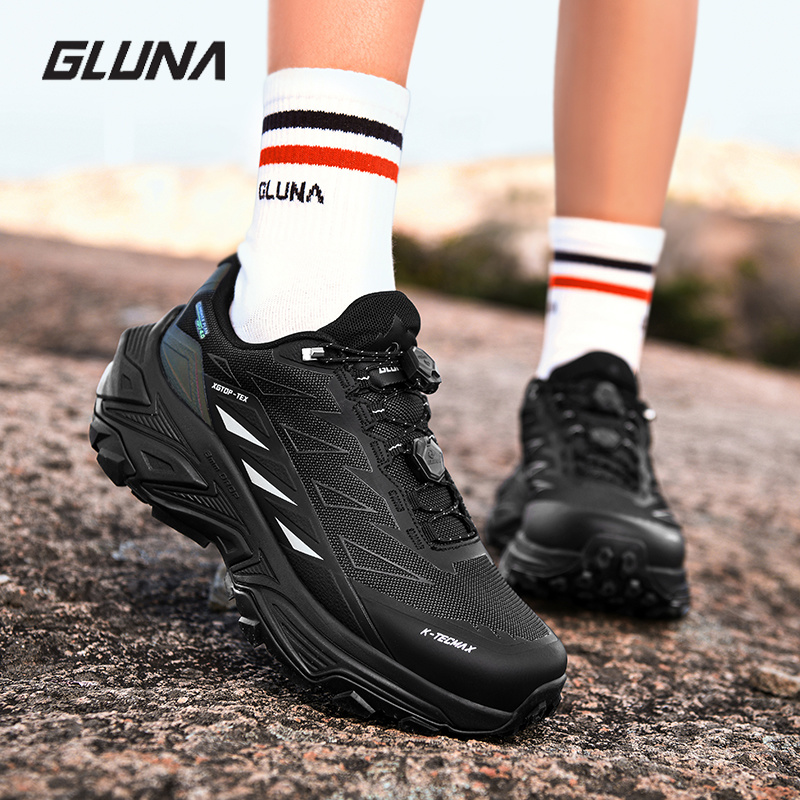 GLUNA Full Waterproof Trail Ru - đánh giá và giá Anti Slip Trail Running Sneakers