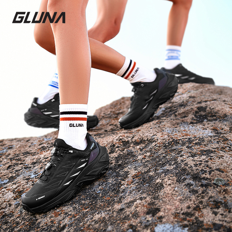 GLUNA Full Waterproof Trail Ru - đánh giá và giá Anti Slip Trail Running Sneakers