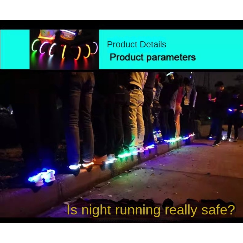 2024 Luminous Shoe Clip Light  - đánh giá và giá Reflective Night Running Shoes