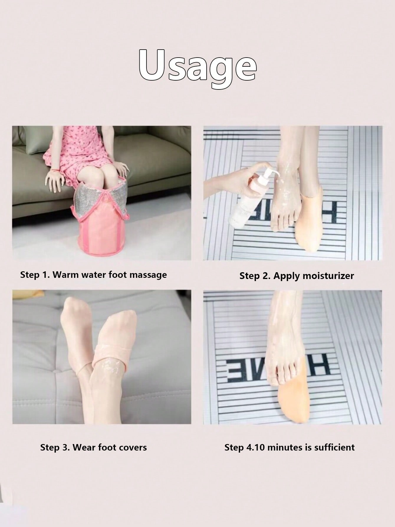 1 Pair Reusable Silicone Moist - đánh giá và giá Heels
