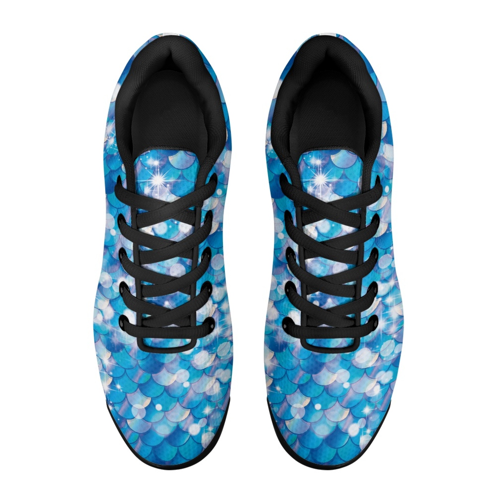 PENSTROLL Mermaid Scale Print  - đánh giá và giá Air Cushion Jogger Shoes Men