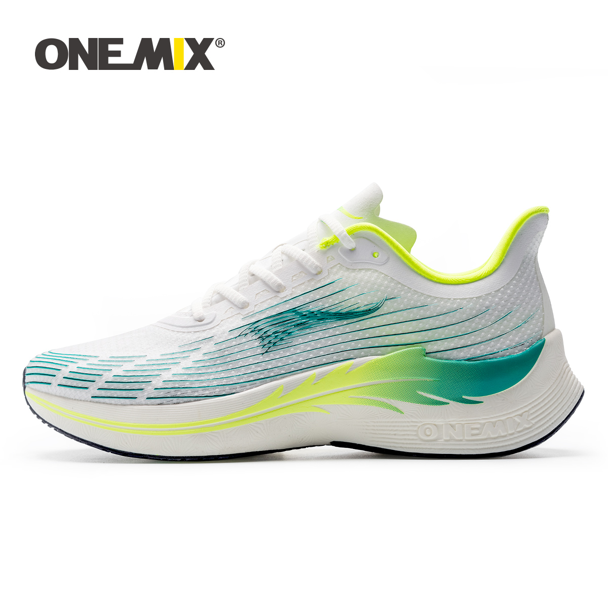 ONEMIX 2023 Miếng Carbon Chạy  - đánh giá và giá Reflective Night Running Shoes