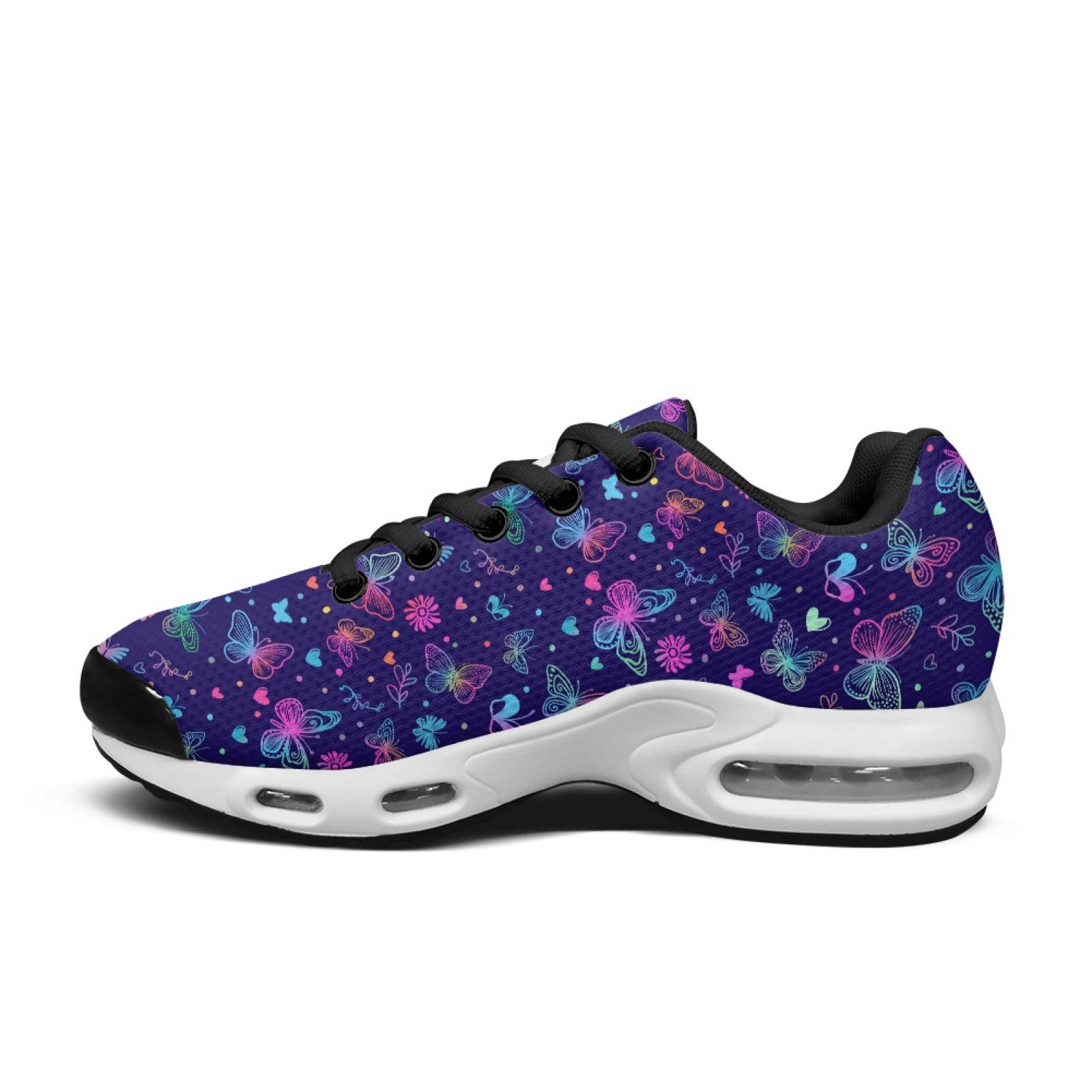 PENSTROLL Neon Butterfly Love  - đánh giá và giá Air Cushion Jogger Shoes Men