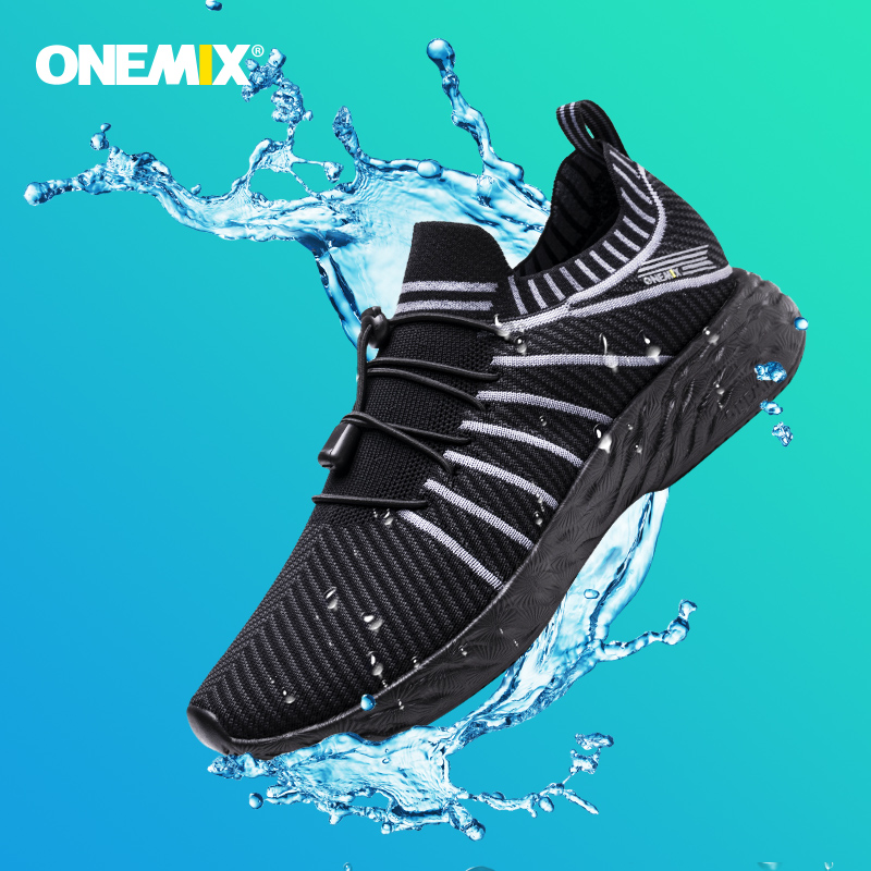 ONEMIX Waterproof Black Runnin - đánh giá và giá Waterproof Goretex Running Shoes