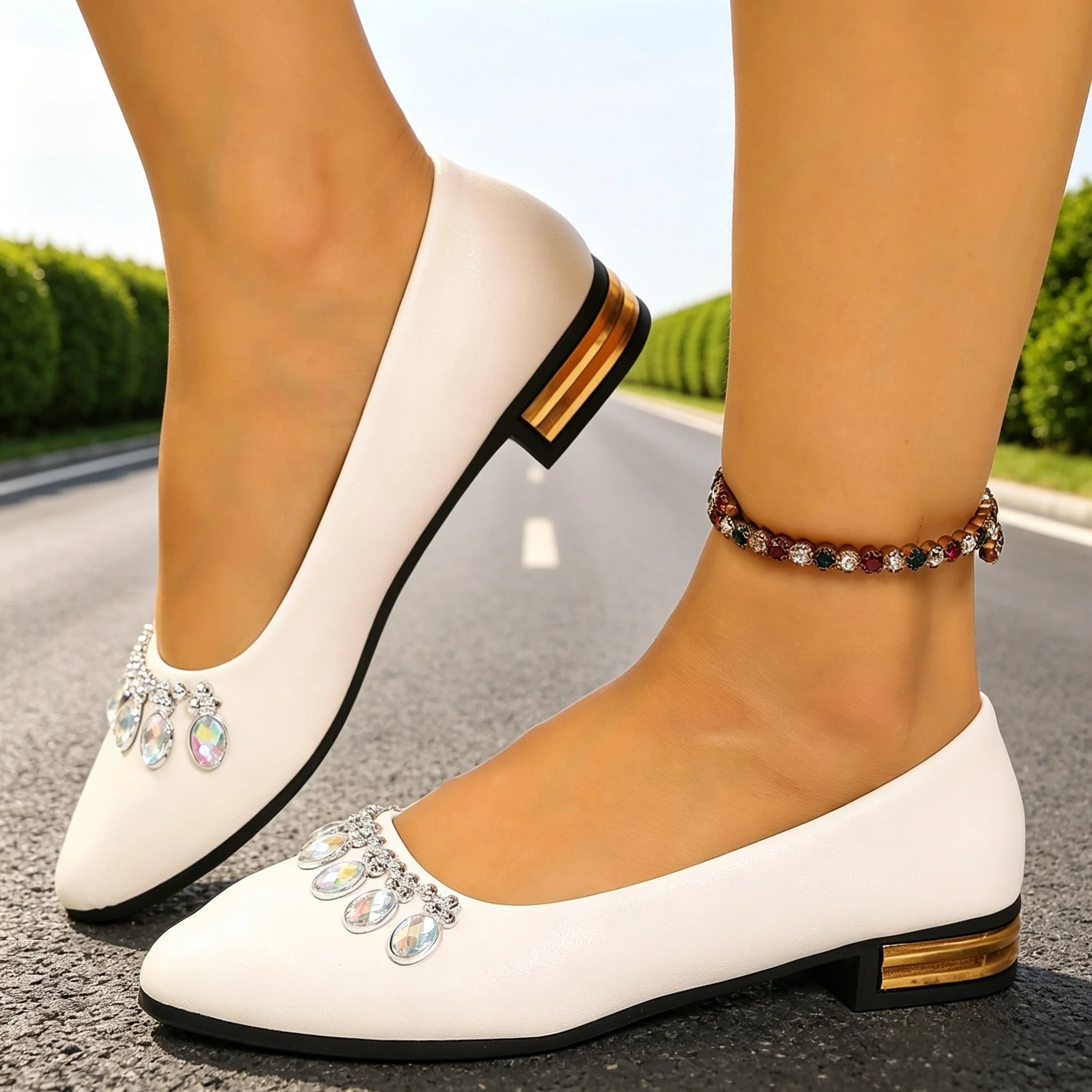 Women Flats Pointed Toe Ballet - đánh giá và giá Women'S Shoes