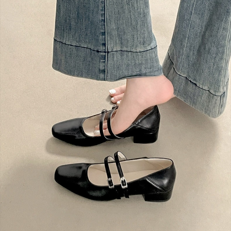 Square Toe Low Heel Women Silv - đánh giá và giá Women'S Shoes