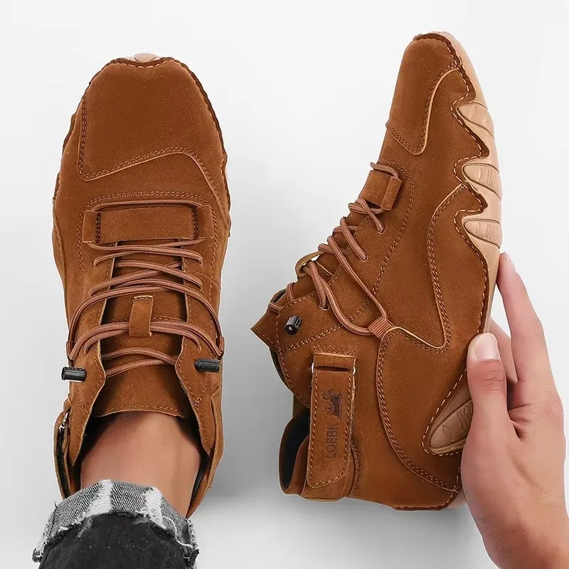 Men's New Leather Design Shoes - đánh giá và giá Waterproof Goretex Running Shoes