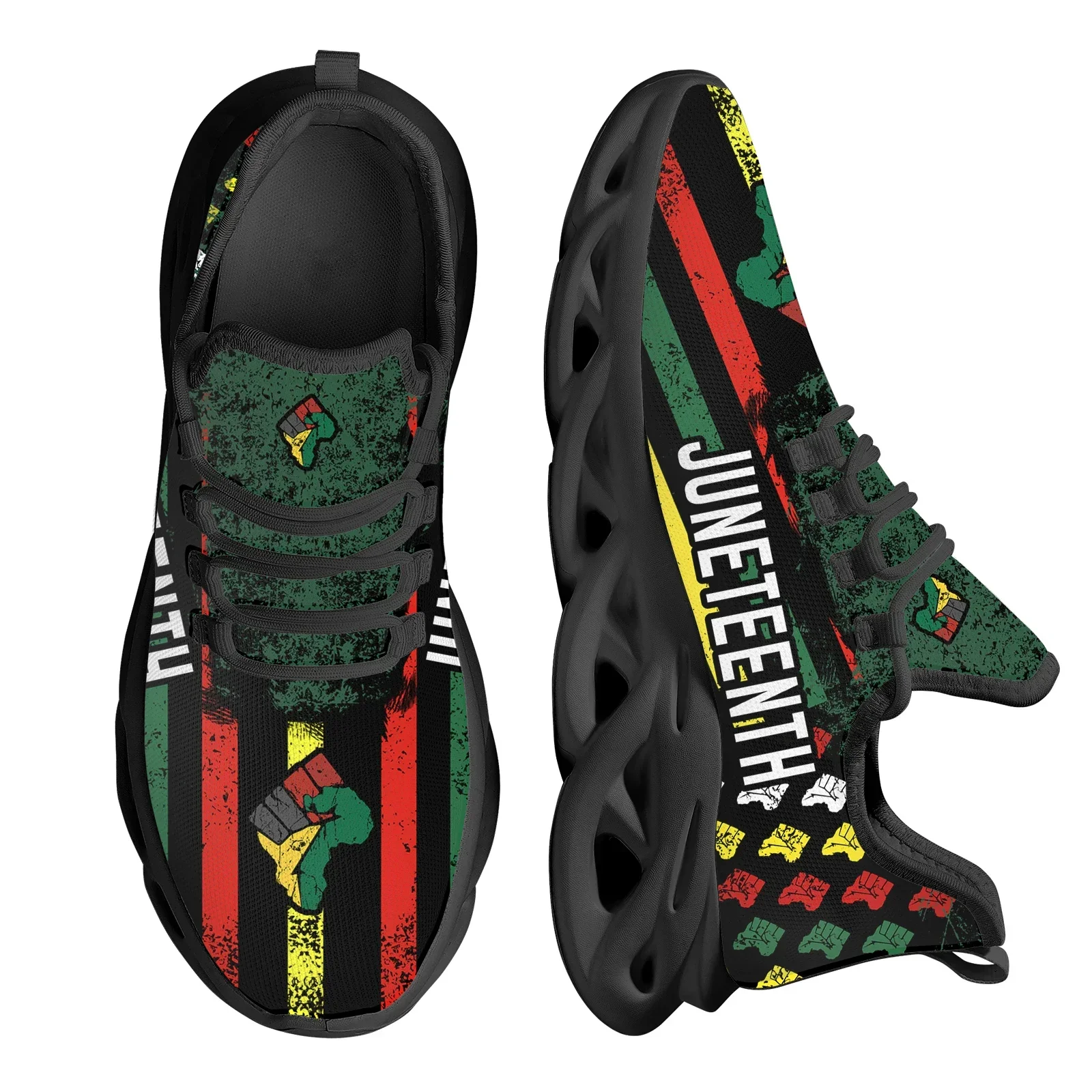 Juneteenth Peace and Love Prin - đánh giá và giá Breathable Mesh Athletic Shoes