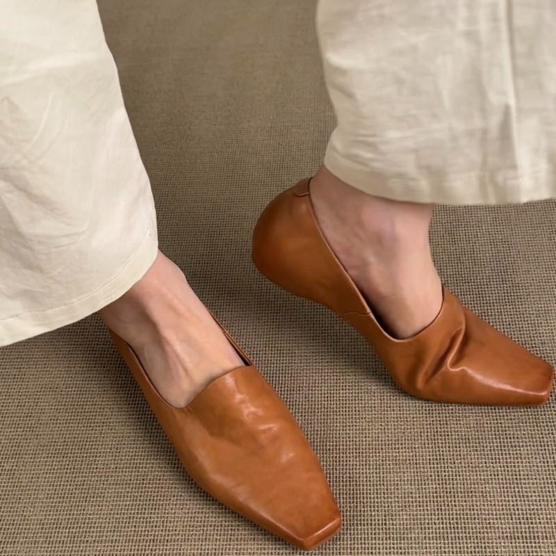 Retro Flat Loafers Women's Sli - đánh giá và giá Women'S Shoes